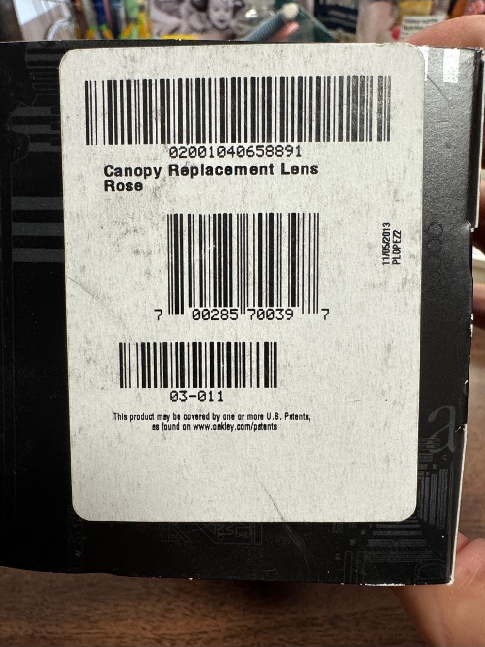 Brand new Oakley replacement lense for Canopy snow goggle in Rose - Picture 4 of 4